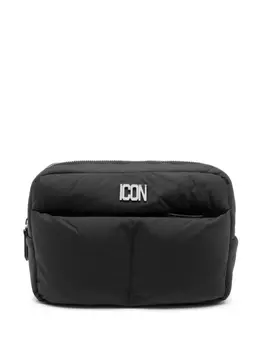 Dsquared2 косметичка с логотипом, черный