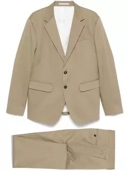 DSQUARED2 костюм с однобортным пиджаком, нейтральный цвет