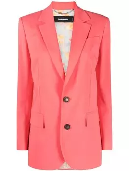 Dsquared2 костюм с однобортным пиджаком, розовый
