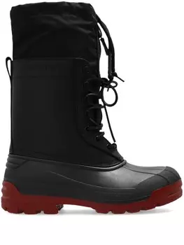 DSQUARED2 кожаные ботинки, черный