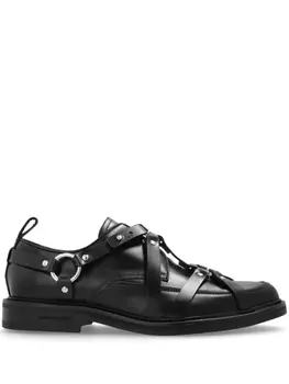 DSQUARED2 кожаные туфли, черный