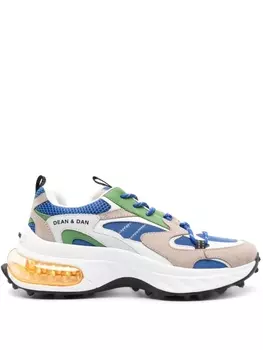 Dsquared2 кроссовки Bubble со вставками, синий