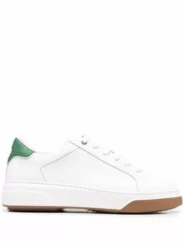 Кроссовки Dsquared2 Bumper, белый/зеленый