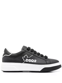Dsquared2 кроссовки Bumper с логотипом, черный