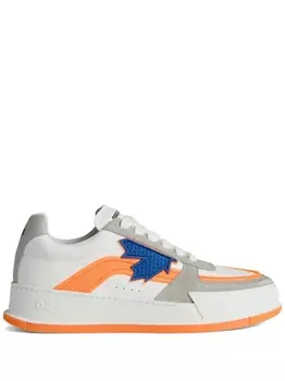 Dsquared2 кроссовки Canadian со вставками, белый
