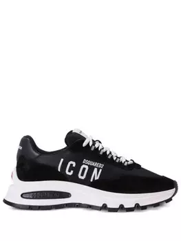 DSQUARED2 кроссовки Icon, черный