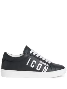 DSQUARED2 кроссовки Icon, черный