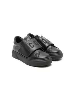Dsquared2 кроссовки Icon на липучках, черный