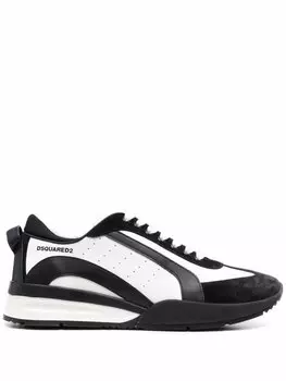 Кроссовки Dsquared2 Legend With Inserts, белый/черный
