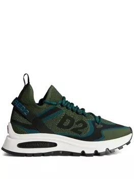Dsquared2 кроссовки Run DS2 с логотипом, зеленый