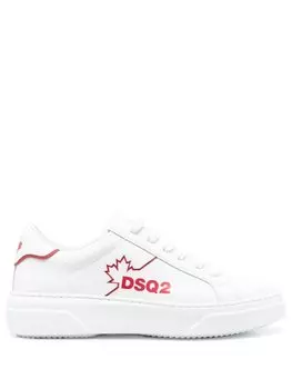 Dsquared2 кроссовки с логотипом, белый