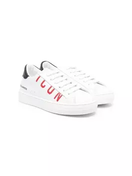 Dsquared2 кроссовки с логотипом, белый