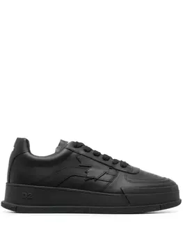 Dsquared2 кроссовки с логотипом, черный