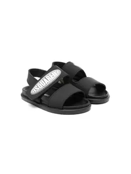 Dsquared2 кроссовки с логотипом, черный
