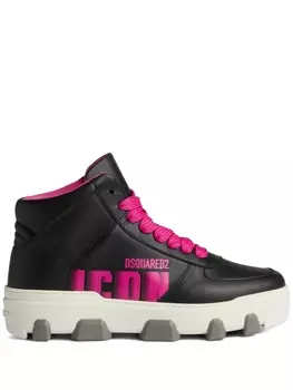 Dsquared2 кроссовки с логотипом Icon, черный