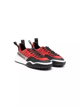 Dsquared2 кроссовки с логотипом, красный