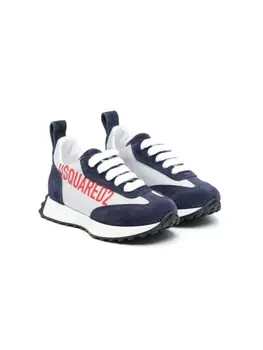 Dsquared2 кроссовки с логотипом, синий