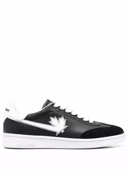 Кроссовки Dsquared2 With Logo Patch, черный/белый