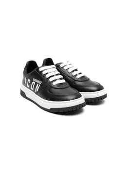 Dsquared2 кроссовки с принтом Icon, черный