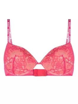 Dsquared2 кружевной бюстгальтер, розовый