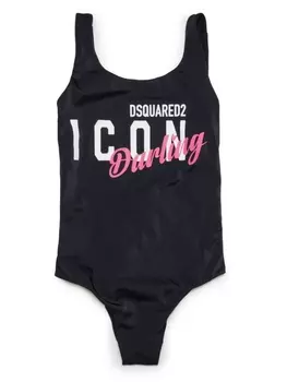 Dsquared2 купальник Icon Darling, черный