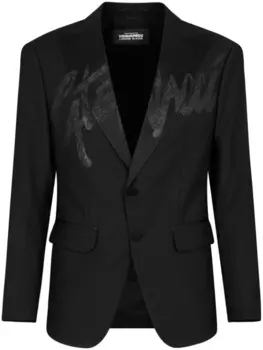 Dsquared2 London single-breasted blazer, черный
