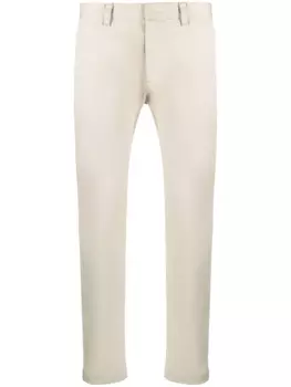 Dsquared2 low-rise slim-fit cotton chinos, нейтральный цвет