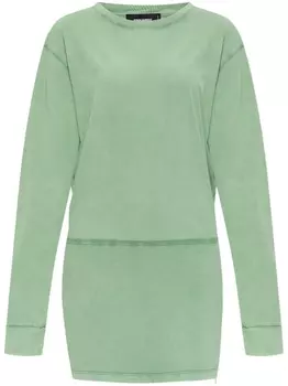 DSQUARED2 мини-платье с длинными рукавами, зеленый