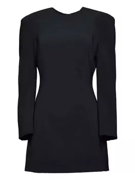 DSQUARED2 мини-платье с длинными рукавами, черный