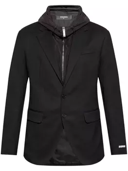 DSQUARED2 многослойный пиджак, черный