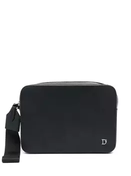 Dsquared2 monogram-embellished clutch bag, черный