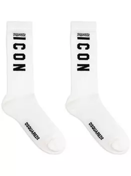 DSQUARED2 носки Icon, белый