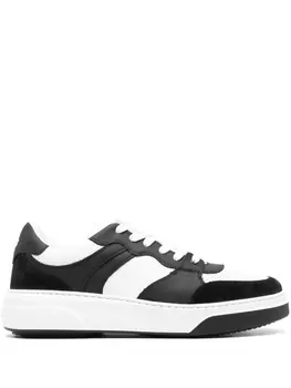 Dsquared2 panelled low-top sneakers, черный