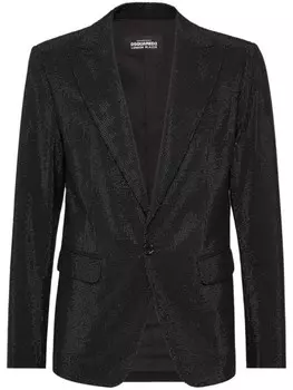 DSQUARED2 пиджак с кристаллами, черный
