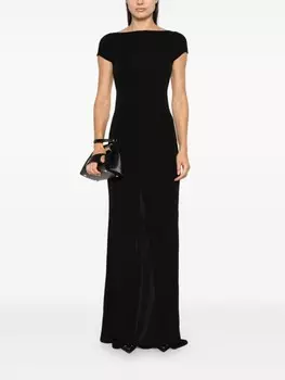 Dsquared2 платье макси из джерси DSQUARED2, черный