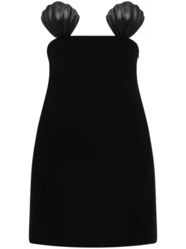 Dsquared2 платье мини без бретелей, черный