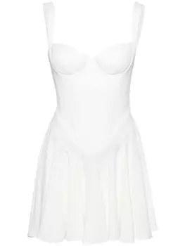 Dsquared2 платье мини Deena, белый