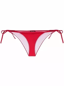 Dsquared2 плавки бикини Icon с логотипом, красный