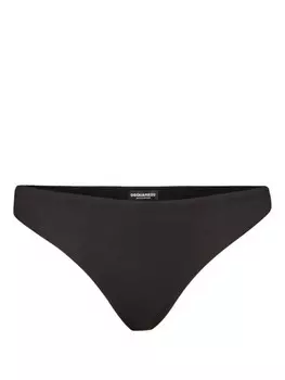 DSQUARED2 плавки бикини с логотипом, серый