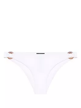 Dsquared2 плавки бикини с заниженной талией, белый