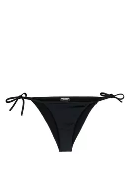 Dsquared2 плавки бикини с завязками, черный