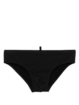 Dsquared2 плавки Rocco с логотипом, черный
