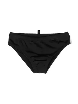 Dsquared2 плавки с логотипом, черный