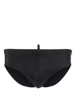 Dsquared2 плавки с логотипом, черный