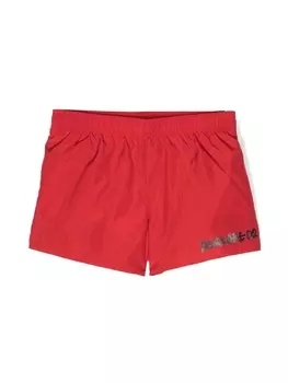 Dsquared2 плавки-шорты с логотипом, красный