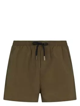 Dsquared2 плавки-шорты с логотипом, зеленый