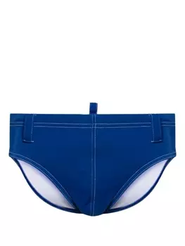 Dsquared2 плавки Top с логотипом, синий