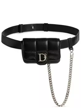 Dsquared2 поясная сумка D2 Statement, черный