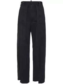 DSQUARED2 прямые брюки, черный