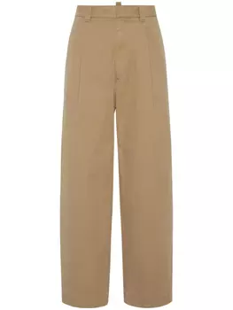 DSQUARED2 прямые брюки, нейтральный